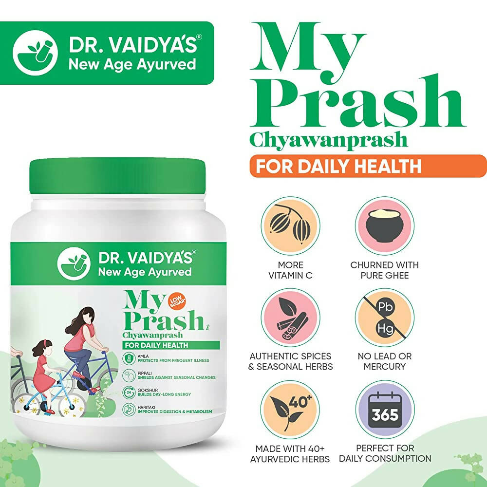 Dr. Vaidya's My Prash Chyawanprash For Daily Health | Swadesiicart