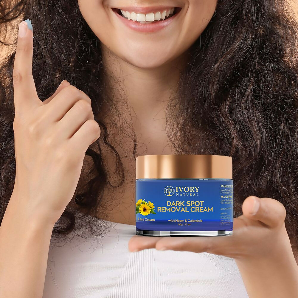 Ivory Natural Dark Spot Removal Face Cream For Dark Spots And Achieve A Glowing Tone | Swadesiicart
