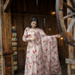 Aayaa Designer Printed Georgette Full Flare Gown With Dupatta - Multi Color