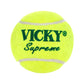 Vicky Supreme Yellow Tennis/Cricket Ball Heavy Multipurposeful Design & Durable Rubber Built - Swadesiicart