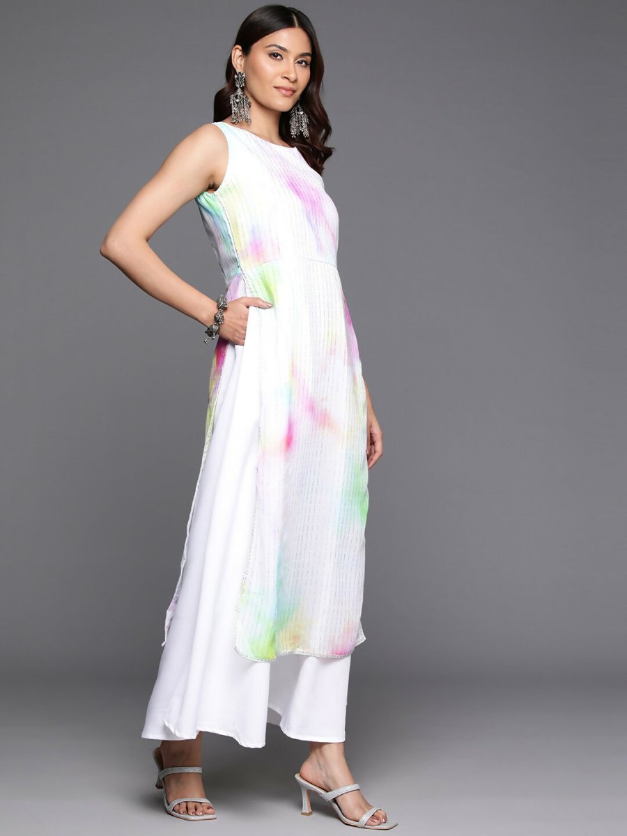 Ahalyaa Women's Traditional wear Ethnic Dress - Multi Color | Swadesiicart