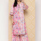 Ahalyaa Women's Traditional wear Kurta Set - Multi | Swadesiicart