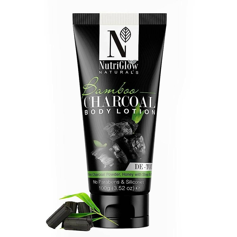 NutriGlow Natural’s Bamboo Charcoal Body Lotion - Nutriglow Cosmetics