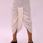Lil Drama Mishti Peach Kurta Dhoti Set For Boys | Swadesiicart