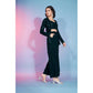Green Georgette Sequence With Thread Designer Co-Ord Set - Flory - Swadesiicart