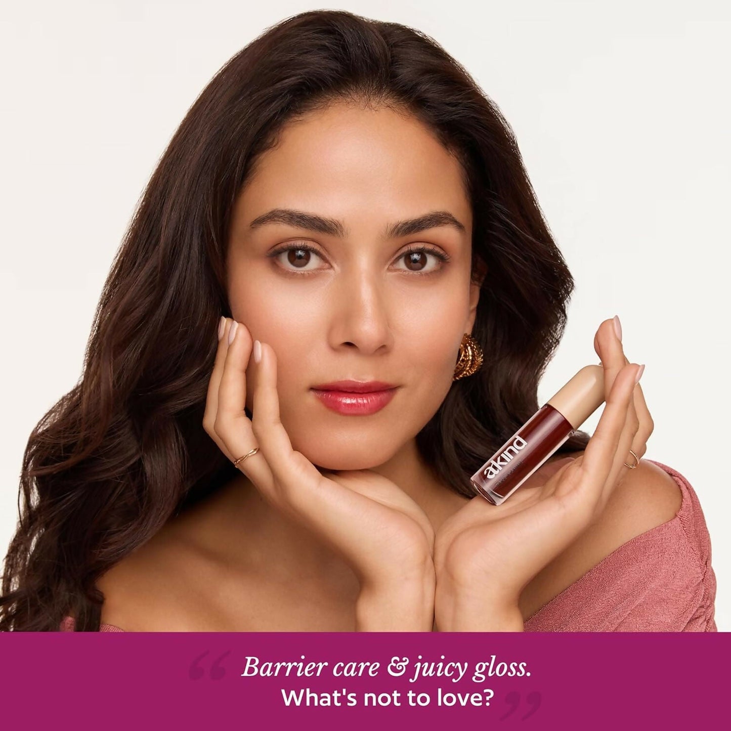 Akind Take A Shine Tinted Lip Gloss Oil - 06 Day Dream