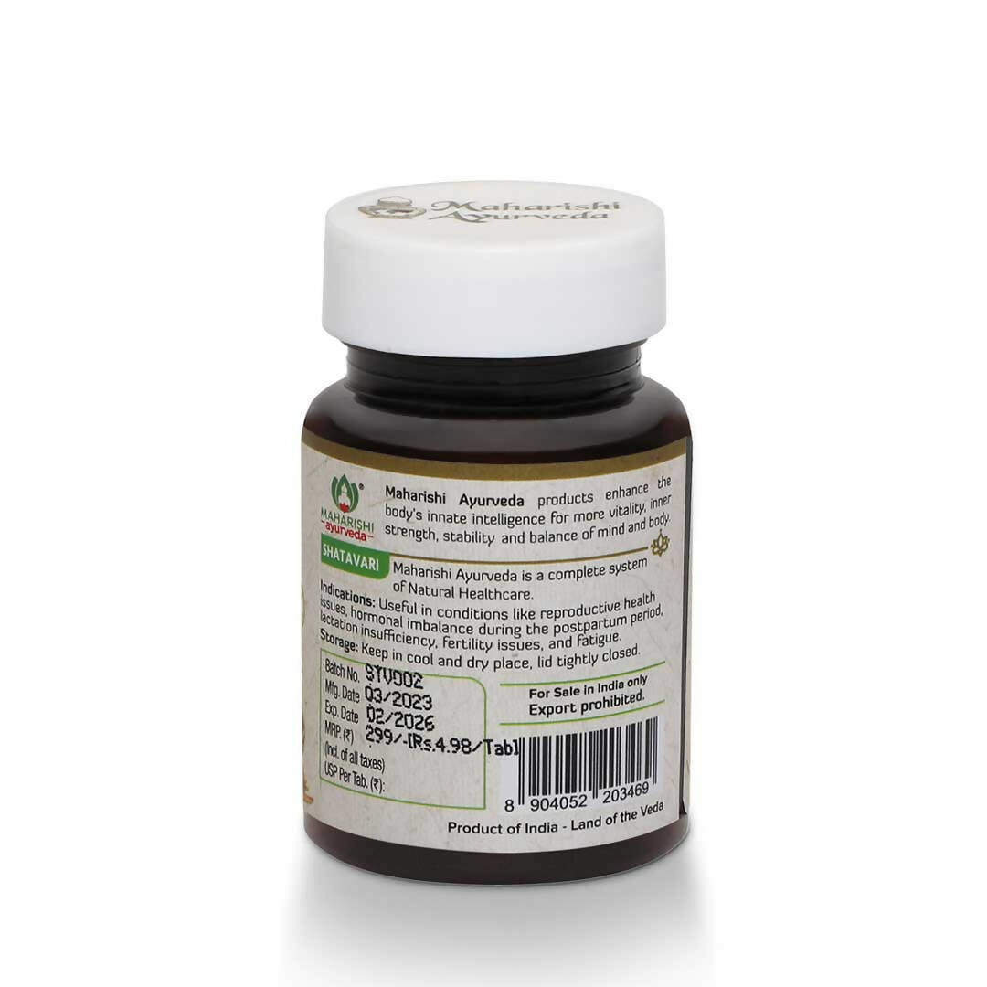 Maharishi Ayurveda Shatavari Tablets - Swadesiicart