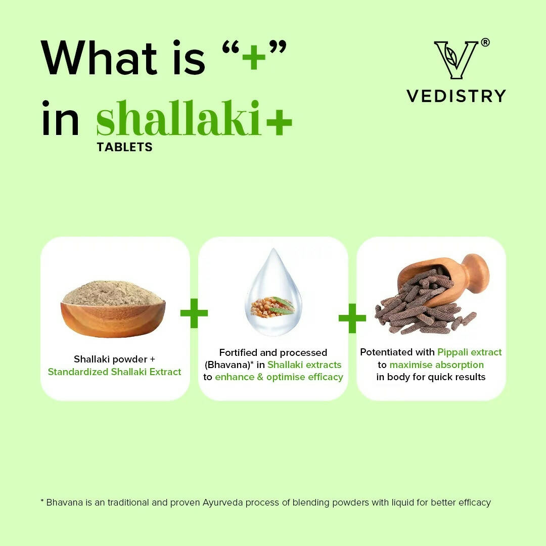 Vedistry Shallaki+ Tablets - Swadesiicart