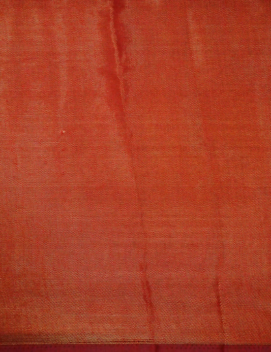Sea Blue And Orange Cotton Brasson Saree For Office/Regular Wear By Gayathri Reddy Designer Studio | Swadesiicart