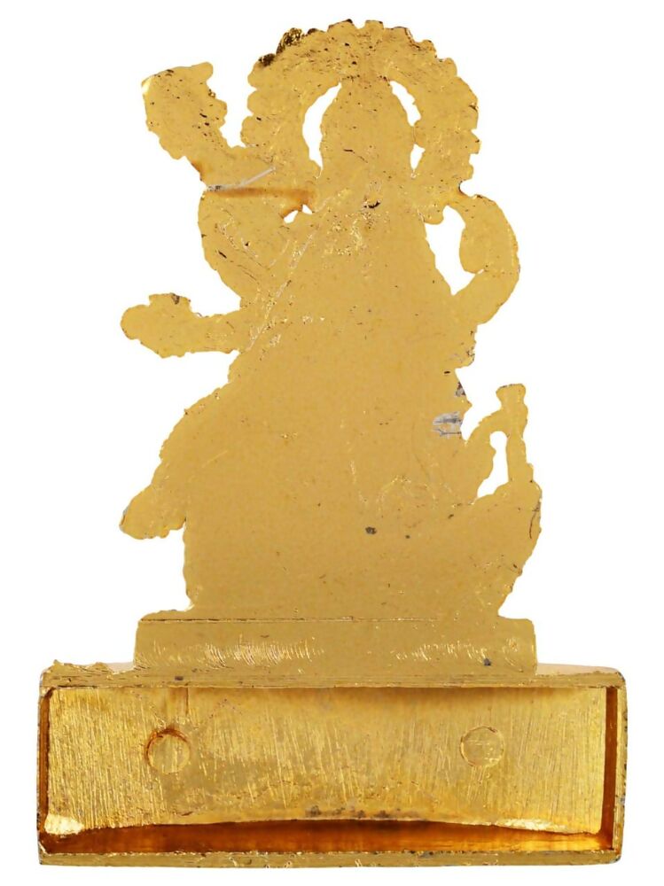 Kesar Zems Zinc Plated Goddess Saraswati Idol - Swadesiicart