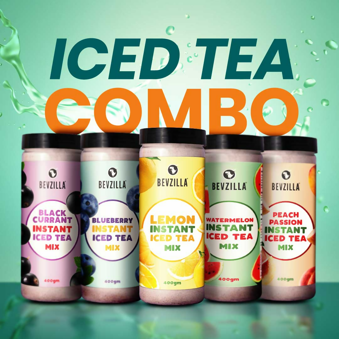 Bevzilla Iced Tea 5 Flavours | Swadesiicart
