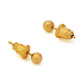 Ruby Raang Golden Studs | Swadesiicart