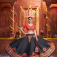 AI Fashion Black Art Silk Designer Navratri Lehenga Choli Collection