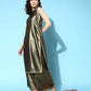 Ahalyaa Women's Traditional wear Kurta Set - Antique Gold | Swadesiicart