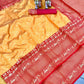 DEIANA'S Beautiful Designer Golden zari Soft Lichi Silk Saree - Yellow - Swadesiicart