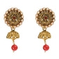 Mominos Fashion Johar Kamal Gold-Polished Brass Finish Kundan Choker For Women (Golden) | Swadesiicart