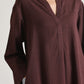 trueBrowns Cola Brown Relaxed Fit Co-Ord Set - Swadesiicart