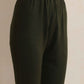 trueBrowns Green Woollen Leggings | Swadesiicart