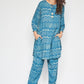 NOZ2TOZ Women's Floral Printed Knee Length Rayon Co-ords Set - Swadesiicart