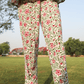 trueBrowns White Cotton Block Print Sleeveless Co-Ord set - Swadesiicart