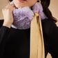 InWeave Women's Light Mauve Fur Neckpiece - Swadesiicart