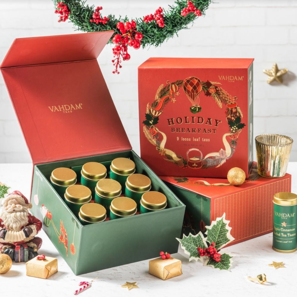 Christmas Breakfast Gift Set, 9 Teas