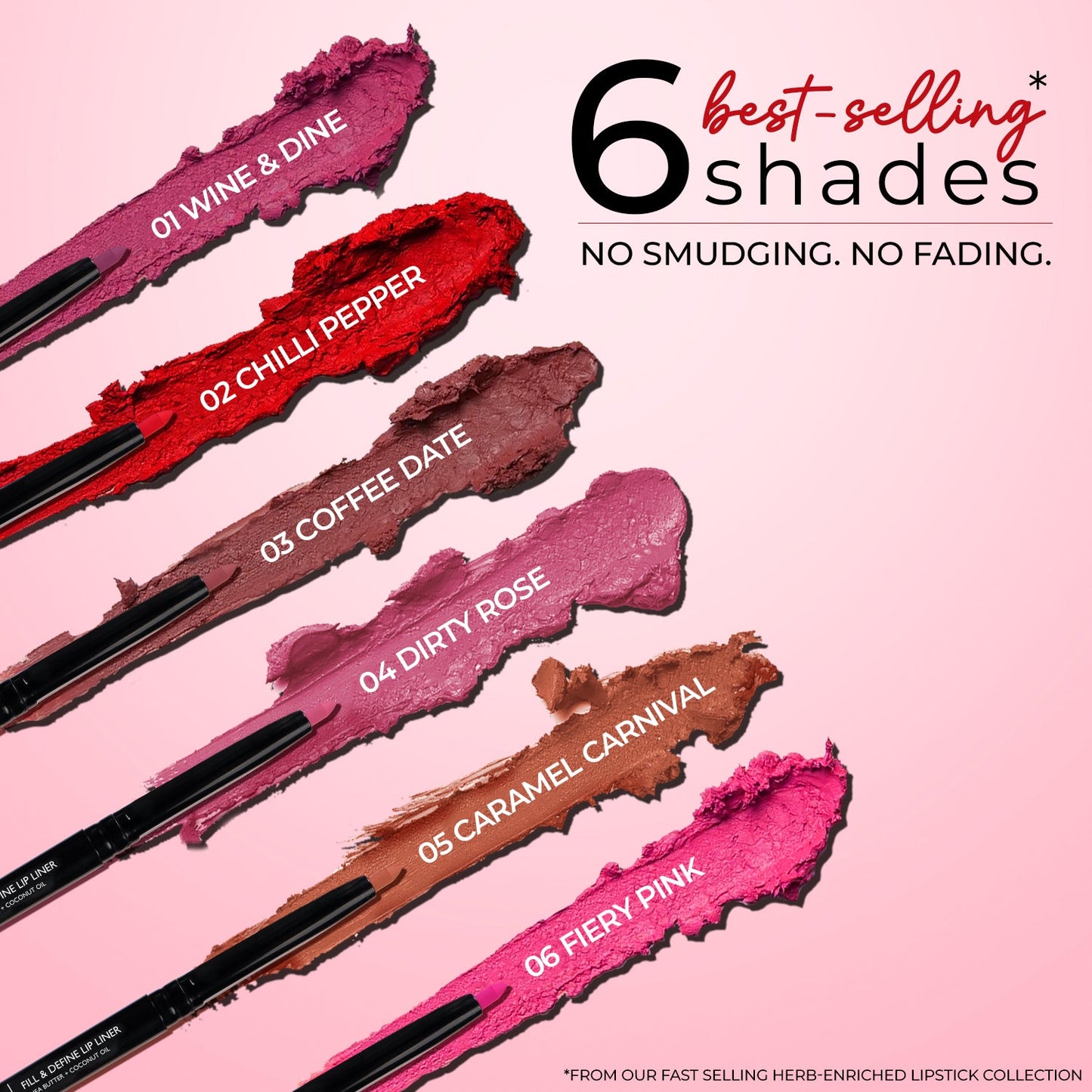 Fill & Define Lip Liner with Shea Butter and Coconut Oil (Copy)