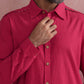 trueBrowns Men's Pink Cotton Shirt | Swadesiicart