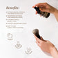 Aflairza Brush Cleanser for Extends Brush Life, Maintains Softness & Shape
