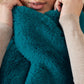 InWeave Women's Cyan Blue Faux Fur Neck Warmer - Swadesiicart