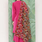 InWeave Women's Magenta Tie Up Kurta Set W Camel Brown Or Dupatta - Swadesiicart