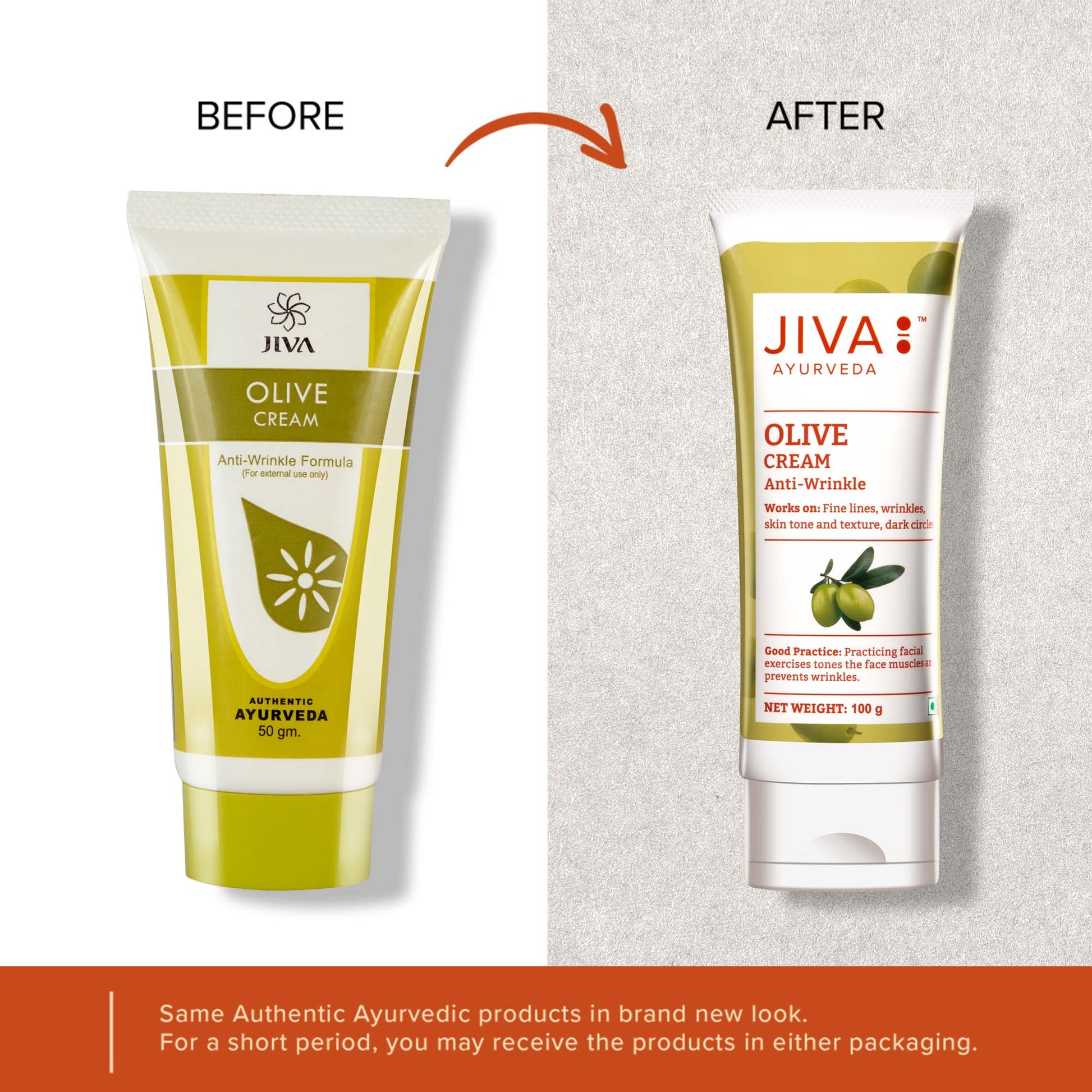 Jiva Ayurveda Olive Cream - Swadesiicart