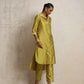 trueBrowns Green Shirt Kurta Set | Swadesiicart