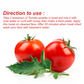 Nuerma Science Tomato Powder For Lightening Glowing Skin &  Reduce Dark Sport | Swadesiicart