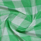 Cream And Green Colored With Checks Pure Mangalgiri Cotton Saree By Gayathri Reddy Designer Studio | Swadesiicart