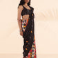 trueBrowns Cola Muslin Ikat Saree | Swadesiicart