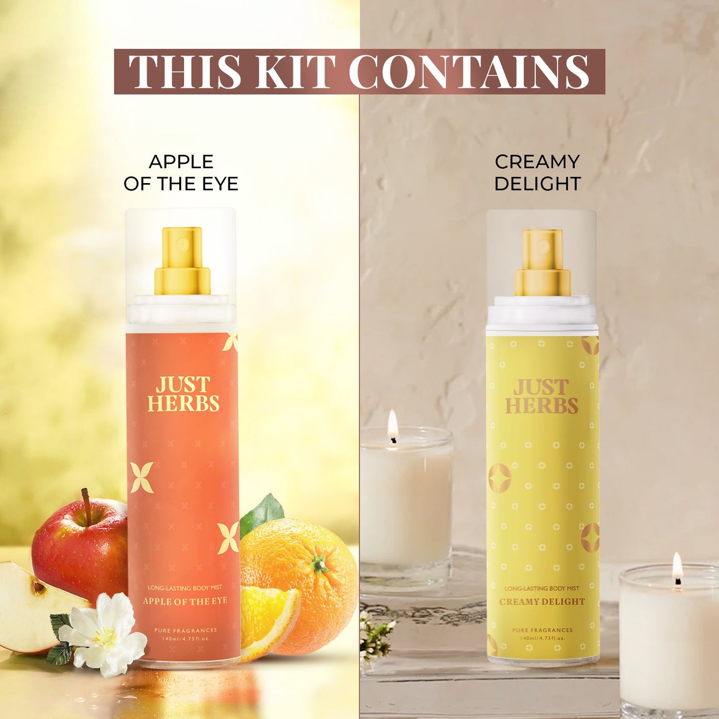 Long Lasting Mist Combo: Fresh & Floral Set