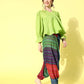 InWeave Women's Green Top With Multi Clr Harem Set - Swadesiicart