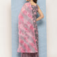 InWeave Women's Mauve Abstract Strappy Set With Dupatta - Swadesiicart