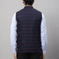 Even Apparels Men's Blue Nehru Jacket With Welt Pockets | Swadesiicart
