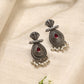 trueBrowns Silver Pearl Bead Earrings | Swadesiicart