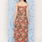 InWeave Women's Mutli Peacock Japanese Art Strappy Set - Swadesiicart