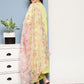 InWeave Women's Lime Green Tiered Anarkali Kurta Set - Swadesiicart