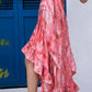 Noroke Vintage Crepe Vintage Printed Long Tiered Maxi Dress - Printed | Swadesiicart