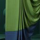 trueBrowns Green Muslin Silk Ready to Wear Saree | Swadesiicart