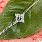 trueBrowns 925 Sterling Silver Textured Om Silver Chain Rakhi | Swadesiicart