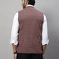 Even Apparels Men's Multi Nehru Jacket With Welt Pockets | Swadesiicart