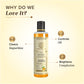 Khadi Natural Herbal Orange & Lemongrass Face Wash SLS & Paraben Free - 210ml