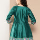 Ahalyaa Embroidered Ethnic Tunic | Swadesiicart