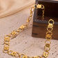 trueBrowns Gold-Polished Floral Necklace | Swadesiicart